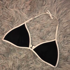 VS Black halter bikini top